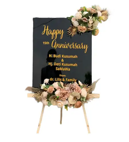 Papan Bunga Akrilik Sudu